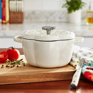 Pioneer Woman Floral 2qt Enameled Cast Iron Dutch Oven